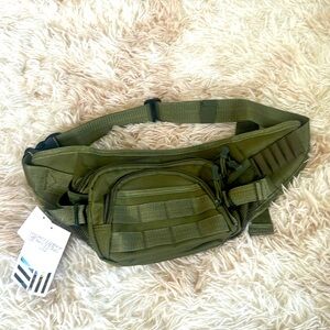 East West USA F102 Tactical Fanny Pack - Olive Green